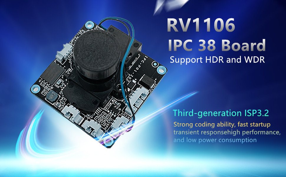 TC-RV1106 IPC 38 ক্যামেরা বোর্ডের সংক্ষিপ্ত পরিচিতি