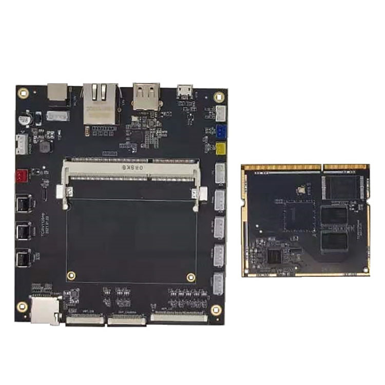সোনার আঙুলের জন্য TC-RV1126 AI উন্নয়ন বোর্ড